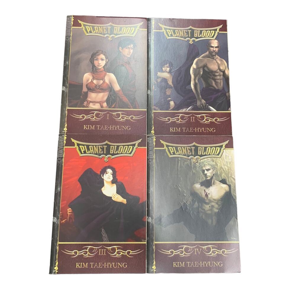 Planet Blood Manga‎ Volumes 1-4 English By Kim Tae-Hyung